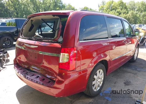 2014 Chrysler Town & Country Touring из США, поврежденный, VIN 2C4RC1BG4ER292425